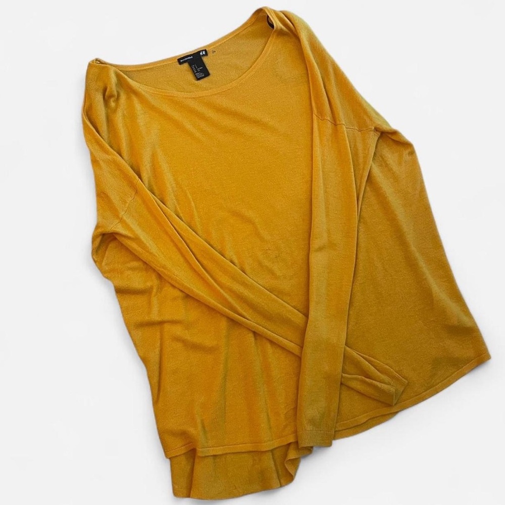 H&M Yellow Relaxed Blouse